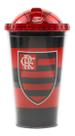 Copo De Plástico Com Canudo 450ml Flamengo