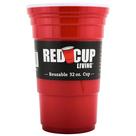 Copo de plástico reutilizável Red Cup Living 946 ml sem BPA Copo de plástico reutilizável Red Cup Living 946 ml sem BPA
