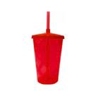 Copo de Plástico Twist Vermelho 400 mL - LSC Toys - 01 Unidade - Rizzo Copo de Plástico Twist Vermelho 400 mL - LSC Toys - 01 Unidade - Rizzo