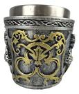 Copo De Shot 30ml Em Inox Cavaleiros Templários Medieval 3d