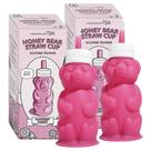 Copo de Silicone Legendairy Milk Honey Bear Rosa 240ml - 4+ Meses