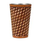 Copo de Tereré Inox e Couro Pyramid 37310