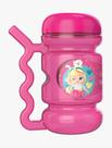 Copo de Transição com Alça-Canudo em Plástico Rosa 420ml - Panamby Copo de Transição com Alça-Canudo em Plástico Rosa 420ml - Panamby