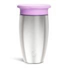 Copo de Transição Munchkin Miracle 360 Aço Inoxidável 300 ml Roxo