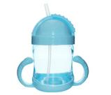 Copo de transição para bebês com alça e canudo (250 ml)
