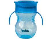 Copo de Treinamento 360 Bebê - com Alça - 270ml - Azul - Buba