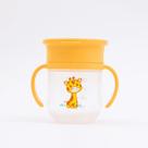 Copo de Treinamento 360º 200ml +6m Amarelo Petit Piá
