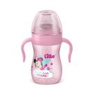 Copo de Treinamento Aprendizado Antivazamento com Alça Lillo Evolution Disney Bebedor Silicone 240ml