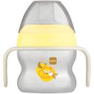 Copo De Treinamento Brilha Escuro Mam Starter Cup Amarelo