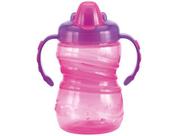 Copo De Treinamento Infantil Com Alça Rosa 300ml Kuka