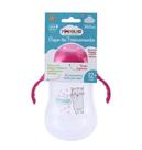 Copo de treinamento infantil Pimpolho rosa 360ml 12meses+