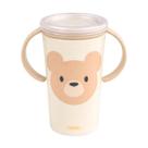Copo De Treinamento Transição Magic 360 Ludico Bebê Infantil Com Alça Válvula Antivazamento 280ml -