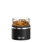 Copo de uísque em aço inoxidável isolado 310mL preto