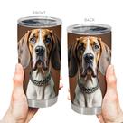 Copo de viagem, caneca de café Oasisdream, 600 ml com estampa de cachorro Copo de viagem, caneca de café Oasisdream, 600 ml com estampa de cachorro