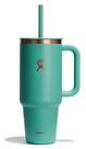 Copo de viagem Hydro Flask de 1,2 L com alça, tampa e canudo