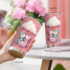 Copo de viagem Oasisdream Oasisdream 600ml em aço inoxidável