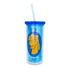 Copo de viagem Silver Buffalo Disney Hercules 600ml