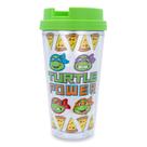 Copo de viagem Silver Buffalo Teenage Mutant Ninja Turtles