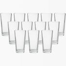 Copo de Vidro 260ml Transparente Venice Kit 12 Unidades Drink
