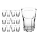 Copo de Vidro 350ml Vitamina Transparentes Drink 12 Unidades