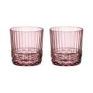 Copo De Vidro Bormioli Rocco Para Whisky 370 ml Lilás America 20s 2 Peças