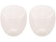 Copo de Vidro Borossilicato Lyor Para Café 100 ml Modern 2 Peças