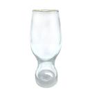 Copo de Vidro com Borda Dourada de 470ml Amazing Drinks