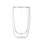 Copo de Vidro com Parede Dupla 450ml Unidade