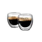 Copo De Vidro Duplo 2 Peças Café e Chá