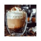 Copo De Vidro Duplo Bebida Quente E Fria 250ml