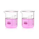 Copo de vidro Labvida Griffin Low Form 1000mL (conjunto de 2)