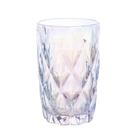 Copo de Vidro para Água Diamante Rainbow 350ml - Class Home Copo de Vidro para Água Diamante Rainbow 350ml - Class Home