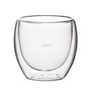 Copo de Vidro Parede Dupla Isolante Térmico Lindo 250 ml