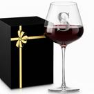 Copo de vinho de cristal MNZZ personalizado para mulheres Copo de vinho de cristal MNZZ personalizado para mulheres