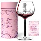 Copo de vinho Gumry Personalizado Monogram Letter L 470ml