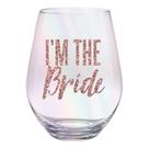Copo de vinho Jumbo Stemless Slant Collections I'm the Bride 900 ml