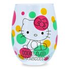 Copo de vinho prateado Buffalo Sanrio Hello Kitty 600mL