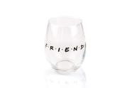 Copo de vinho sem haste Silver Buffalo Friends Doodle Logo 600mL
