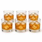 Copo De Whisky Baixo Sofisticado Conjunto Com 6 Peças
