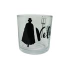 Copo de Whisky e bebidas - 260ML - Exú Veludo Umbanda Quimbanda Candomblé Tridente - Elementary