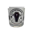 Copo de whisky e bebidas exu catacumba 260ml vidro - umbanda quimbanda e candomblé