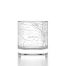 Copo de Whisky Well Told Mapa de Portland 325ml Transparente