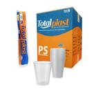 Copo descartavel 180ml cx c/2500 totalplast