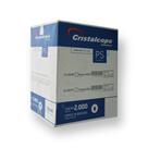 Copo Descartável 250ml Transparente Cristalcopo com 20x100 unidades Copo Descartável 250ml Transparente Cristalcopo com 20x100 unidades