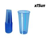 Copo Descartavel 300ml Neon Balada Azul- 75un