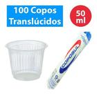 Copo Descartável 50ml Café Cafezinho Chá 100 Unid Cristal