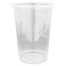 Copo Descartável 700Ml 25Un Transparente PP Copão Açaí Orleplast