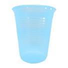 Copo Descartável Azul Neon de Festa - 200ml - 50 Unidades