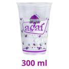 Copo Descartável Estampado Açaí 100un ideal Sorvete e Alimentos Gelados e Congelados SEM Tampa