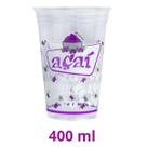 Copo Descartável Estampado Açaí 100un ideal Sorvete e Alimentos Gelados e Congelados SEM Tampa